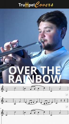 88K views · 2.2K reactions | Trumpet Covers - OVER THE RAINBOW . . . ▶️Full and more videos you can find in YouTube: Trumpet Covers - Oleh Skakun . . . . #trumpetlovers #trumpet #trompeta #trompete #trumpetplayer #trumpetplayers #trompetistas #trompetista #trumpetsolo #oz #overtherainbow #ozwizard #themes #score #partitura #trumpetscore #great | Trumpet Lovers | Facebook