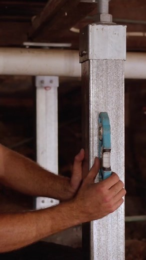 138K views · 234 reactions | Newcastle House Levelling showing how easy it is to install our adjustable steel house stumps. The 120mm of vertical adjustability on our house stumps allows for subfloors to be leveled quickly. Click the link in our bio to place an order or send an enquiry, and our sales team will provide assistance. | LevelMaster, House Stumps | Facebook