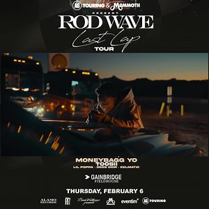 35 reactions · 12 shares | Get your ticket now! The Rod Wave - Last Lap concert with Moneybagg Yo and Toosii is coming to a city near you! This epic showcase will be an experience like no other. Don't miss out on the excitement; get your tickets today! https://www.ticketmaster.com/event/05006116A3812774 | Rod Wave | Facebook