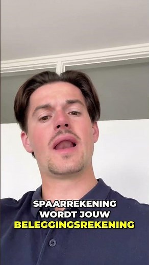 Beleggen voor je kind: Spaarrekening wordt beleggingsrekening #shorts