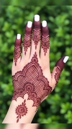 simple backhand mehndi designs #backhandmehndi #simplemehndi #shorts