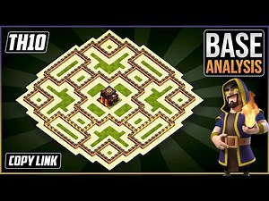 New ULTIMATE TH10 HYBRID/TROPHY[defense] Base 2021! Town Hall 10 Trophy Base Design - Clash of Clans