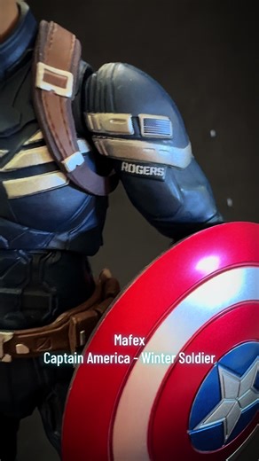 Medicom Toys Mafex Capitão América (Soldado Invernal) #mafex #collection #captainamerica #wintersoldier #actionfigures