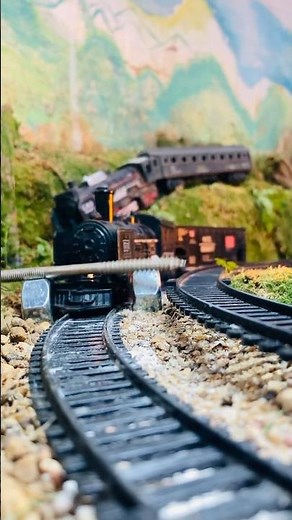 TRAIN vs SCREW 💥 🚂 | Hyper-Realistic Model Railway #shorts
