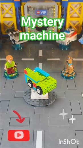 mystery machine. lego dimensions 71206 en stop motion. van Scooby Doo. #lego #scoobydoo