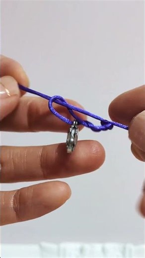 How to Knot and Connect a Clasp on a Single Cord for jewelry making at home