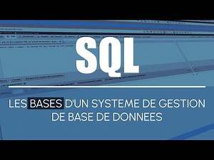 Apprendre les BASES du SQL FACILEMENT