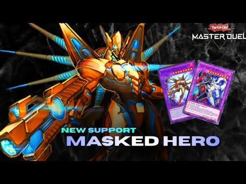 NEW Masked HERO Support is BROKEN?! Atomic & Plasma Combo Guide | Master Duel