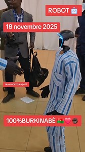 Journée du Numérique : un robot 100% burkinabè dévoilé ce 18 novembre 2025. | Futur conseil de l’A.E.S