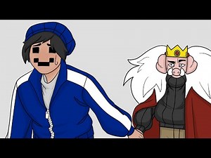 Technoblade Funniest Moments But He's Animated | Technoblade Animatic