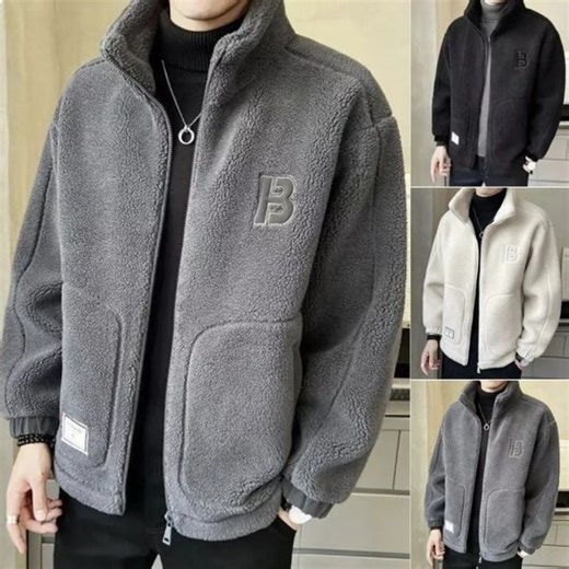 🔥Stay Warm. Look Sharp.🔥 Winter’s here, and this Men’s Faux Fleece Thick Jacket is your weapon against the cold. Crafted with plush inner fleece, it locks in heat while keeping you comfortable all day long. The stylish outer finish adds a modern edge — perfect for daily wear, travel, or weekend outings. The standing collar and durable zipper make it both functional and fashion-forward. No more bulky layers — this jacket gives you warmth without the weight. ✔️ Thick Faux Fleece Lining – Ultra W