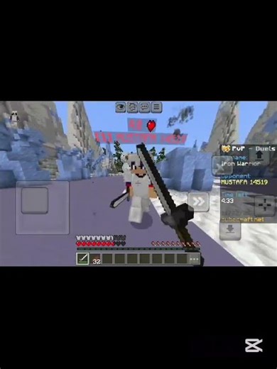 قتال pvp #ماين_كرافت #minecraft #كلان_COND