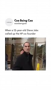 At just 12 years old, Steve Jobs boldly called Bill Hewlett, co-founder of Hewlett-Packard, directly to ask for parts to build a frequency counter. Jobs found Hewlett’s phone number in a directory, dialed him up, and introduced himself as a young student interested in electronics. Hewlett, amused and impressed, not only provided the parts but also offered Jobs a summer job at HP. During that summer, Jobs worked on the assembly line, helping build frequency counters, which he described as an earl