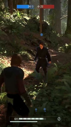 Accidentally duplicated Anakin...| BF2 #BATTLEFRONT2CLIPS #STARWARS #BATTLEFRONT2 #jedi #lightsaber