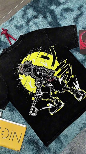 Keyblade ready — Sora energy powered by friendship, light, and Y2K nostalgia. Vintage washed streetwear for true Kingdom Hearts believers and collectors. #Sora #KingdomHearts #AnimeStreetwear #Y2KStyle #viral