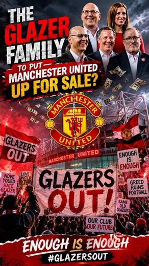 Glazers Could Finally Be Selling Manchester United?! #manchesterunited #manutd