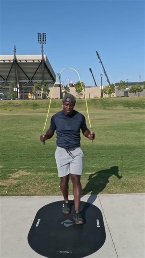 Quick jump rope cardio workout #jumprope #cardioworkout #fyp