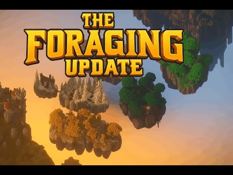 🌲 INSANE FORAGING UPDATE! Grinding to Level 50 LIVE in Hypixel Skyblock