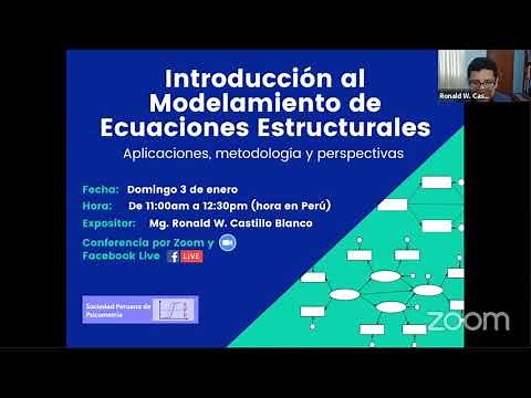 Introducción al Modelamiento de Ecuaciones Estructurales - enero 2021
