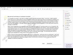 Production Log brief overview - EPQ