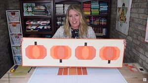 Pumpkin Patch Quilt Block