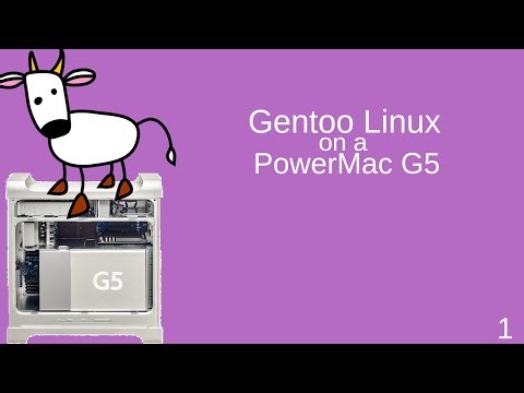 Gentoo Linux on the G5 PowerMac - Part 1