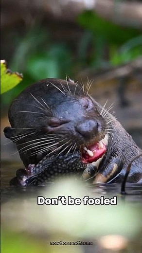 Giant River Otter: The Amazon’s Fierce Gangster!