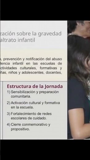 Jornada de concientización de la gravedad del abuso sexual y maltrato infantil