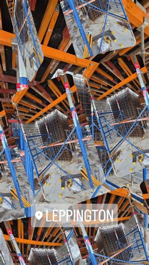 🌍 LEPPINGTON 🌍 ‼️ Childcare Centre – Structural Works Update - Ground Floor Vertical Elements to Soffit of Level 1 ‼️ Following the successful placement and stressing preparation of the Ground floor transfer post‑tensioned (PT) slab, the project has progressed into the vertical load‑bearing structural phase. Conventional Reinforced Concrete Columns & Lift Core installation is underway along with Load‑Bearing Blockwork Walls. The Formwork for the Level 1 PT slab has been fully erected and propp