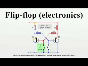 Flip-flop (electronics)