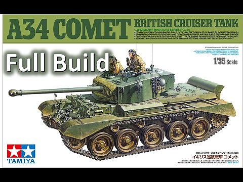 Tamiya 1/35 A34 Comet - Full Build