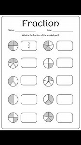 24K views · 135 reactions | Fraction Worksheet for grade3 kids Kiddoctive - Homeschooling #fyp #maths #worksheets #fractions #reelsfb | Kiddoctive - Homeschooling | Facebook
