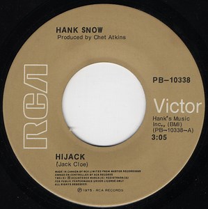Hank Snow - Hijack