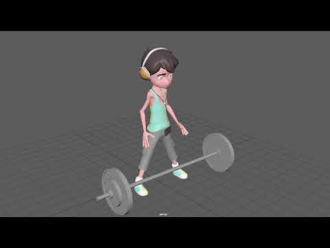 Weight Lifting Animation