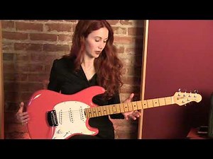 Gretchen Menn & the Ernie Ball Music Man Cutlass SSS