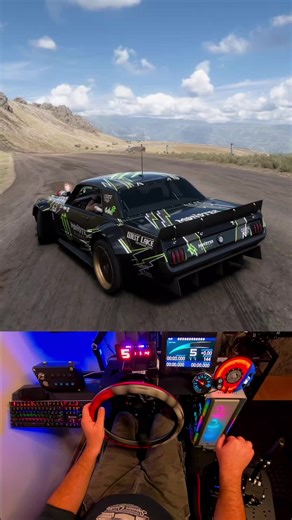 forza horizon 5 ken block ford mustang drift #fh5 #forzahorizon5go #forzahorizon5 #gamer #gaming