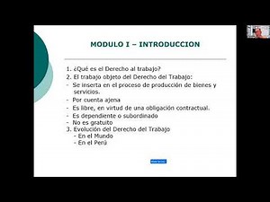 SESION 1º, DIPLOMADO EN LEGISLACION LABORAL Y LA SEGURIDAD SOCIAL - 2026 I