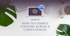How to Change Colors Across a Canva Design