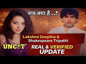Lakshmi Deeptha & Shakespeare Tripathi | Real & Verified Update | Official Info | Upcoming Series