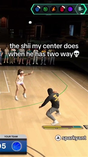 center’s do everything but passing the ball😭 #nba2k27 #2k27