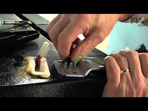 Frigidaire Refrigerator Repair – How to replace the Hinge Kit - left and Right Hinges