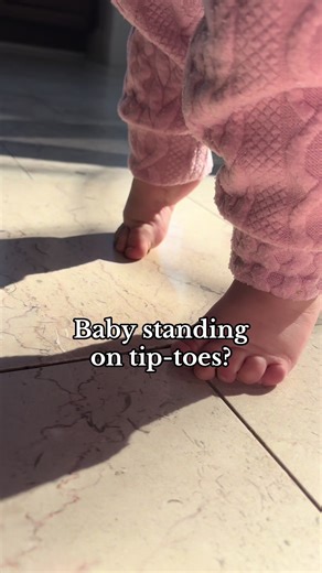 Noticing your baby stand on their tip-toes can feel surprising. This often starts around 8–12 months as babies learn to pull to stand and work on balance. Most of the time, it’s a normal part of baby motor development as they build leg strength and get ready for walking. A few things to keep an eye on: ✨Tip-toe standing all the time on one side only ✨Never coming down to flat feet ✨Tight or stiff calves or ankles ✨Delays with other gross motor milestones like crawling, cruising, or walking If yo