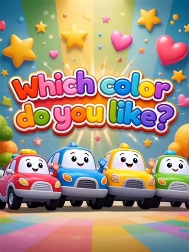 Color Cars Surprise 🚗🌈 | Learn Colors for Kids | Fun Shorts#shortfeed #shorts #shortvideo