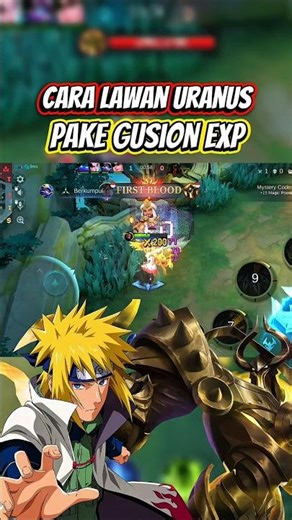 How to fight Uranus using Gusion #mobilelegends #mlbb #trending #gaming