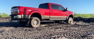 F-450 Goes for a Romp in the Slop: Muddy Monday