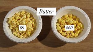 The tri-flavored bin of popcorn is a holiday gift staple, but prices can have a wide range. Some brave Washington Post volunteers put their taste buds to the test to see if they could tell the difference between bins that cost $9 and $60. | Washington Post
