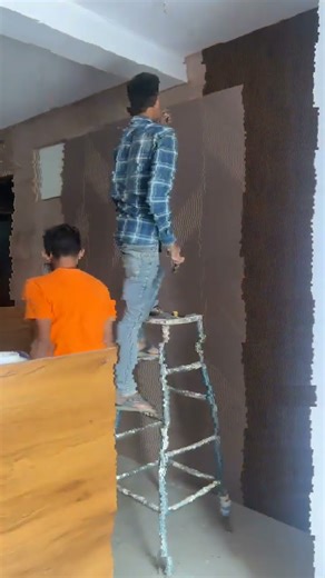 Wall Paneling in Progress 🚧 | Room Transformation Loading! | Interior Design Site Work