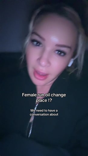 Iced Coffee at Female-Run Oil Change Shop