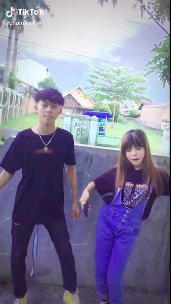 Playful Outdoor Interaction Between Friends