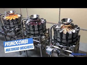 PrimoCombi packaging machine to weigh fill and mix fresh fruit into cups